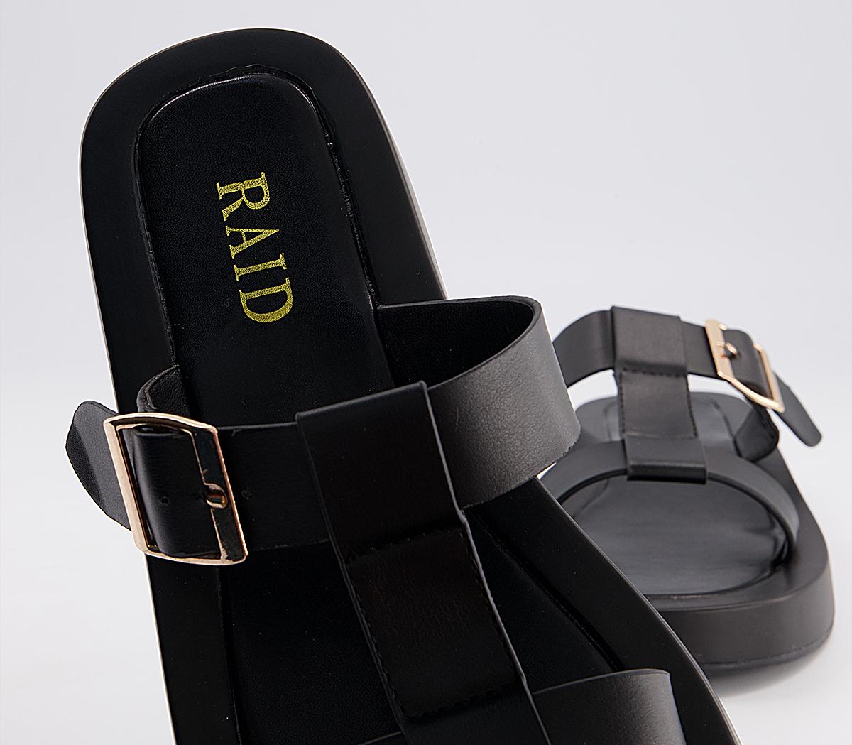 Raid Geena Sandals Raid Geena Sandals Black