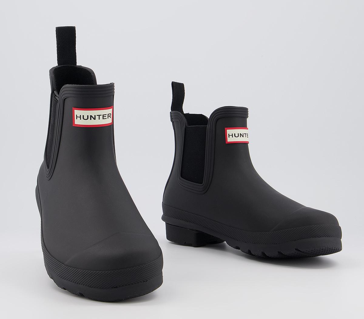 Hunter Original Chelsea Boots W Black - Women's Wellies