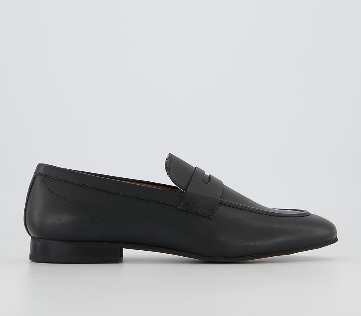 Hudson LondonBolton LoafersBlack Leather