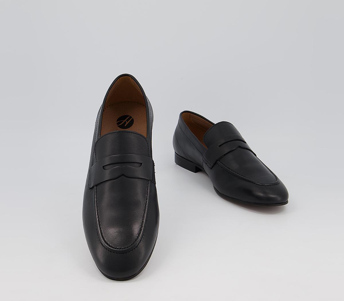 Hudson London Bolton Loafers Carbon - Men’s Smart Shoes