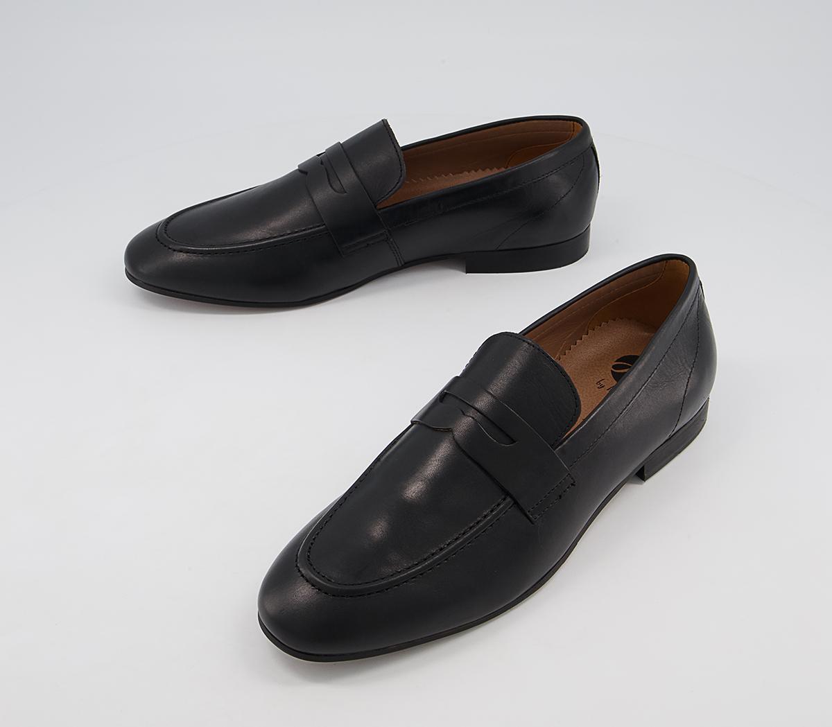 Hudson London Bolton Loafers Carbon - Men’s Smart Shoes