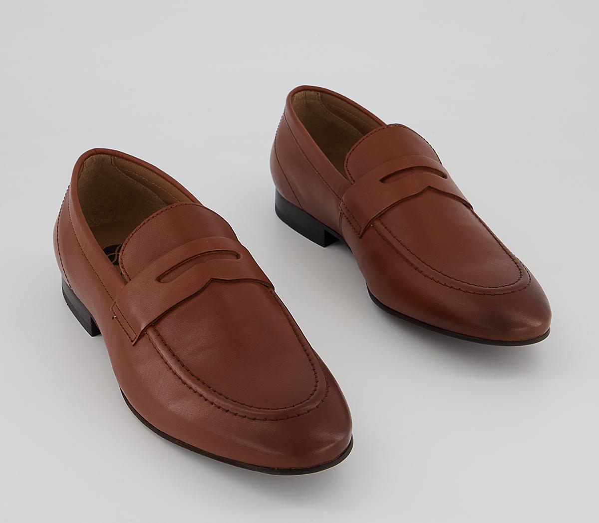 Hudson London Bolton Loafers Hudson London Bolton Loafers Tan Leather