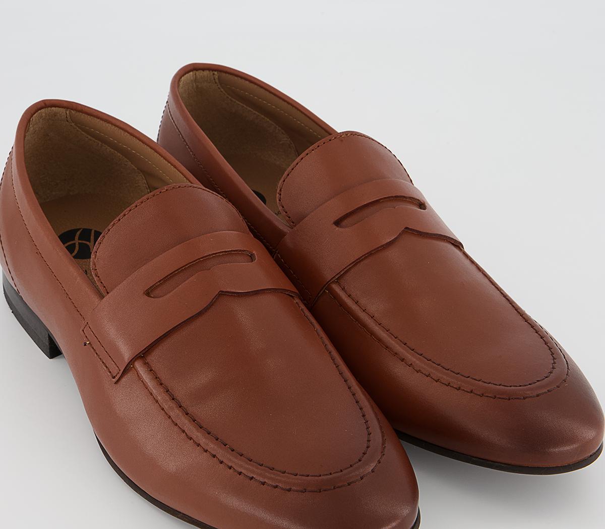 Hudson London Bolton Loafers Hudson London Bolton Loafers Tan Leather