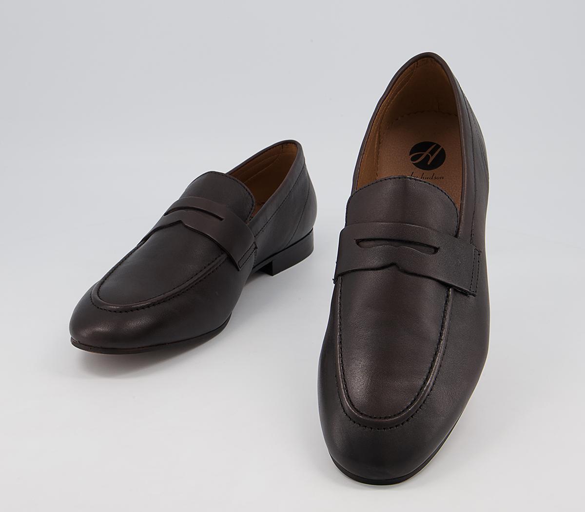 Hudson London Bolton Loafers Hudson London Bolton Loafers Dark Brown