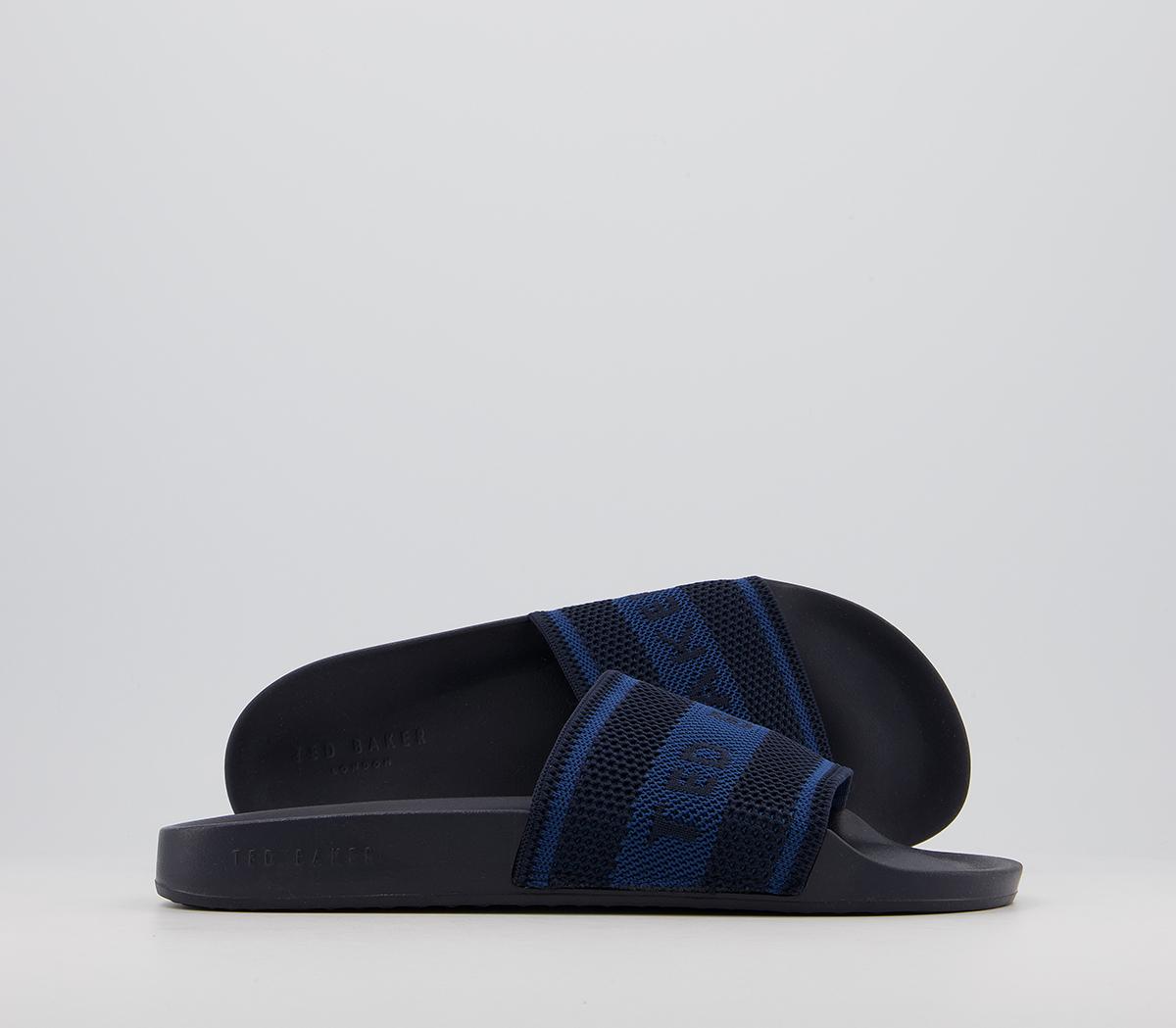 Navy ted baker flip hot sale flops