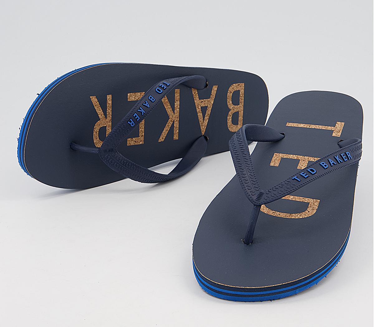 Ted Baker Donel Flip Flops Ted Baker Donel Flip Flops Navy