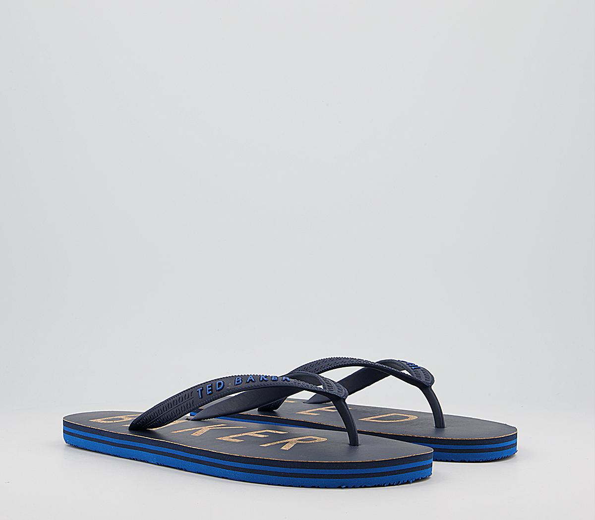 Ted Baker Donel Flip Flops Ted Baker Donel Flip Flops Navy