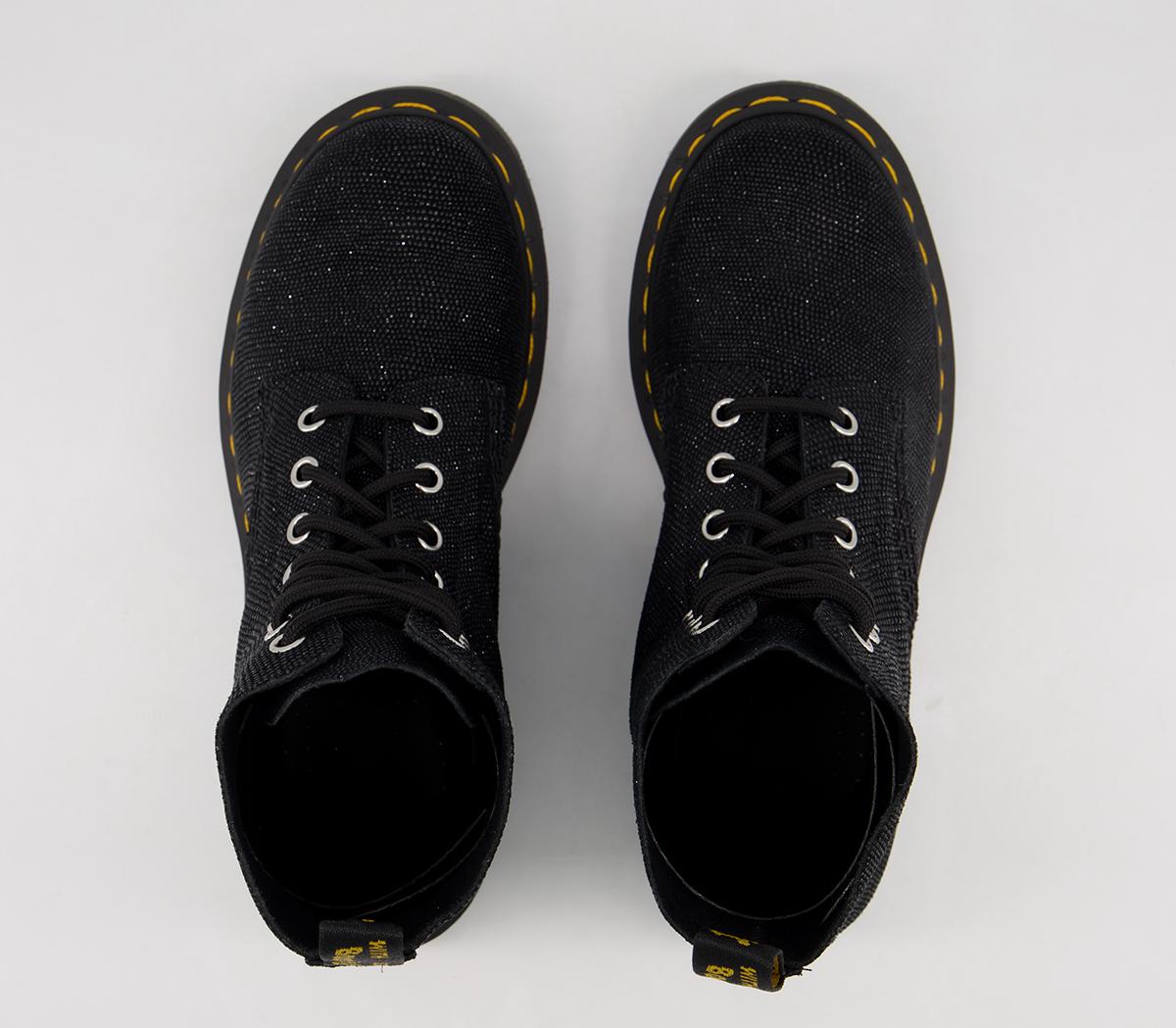 Dr. Martens1460 Pascal Glitter BootsBlack