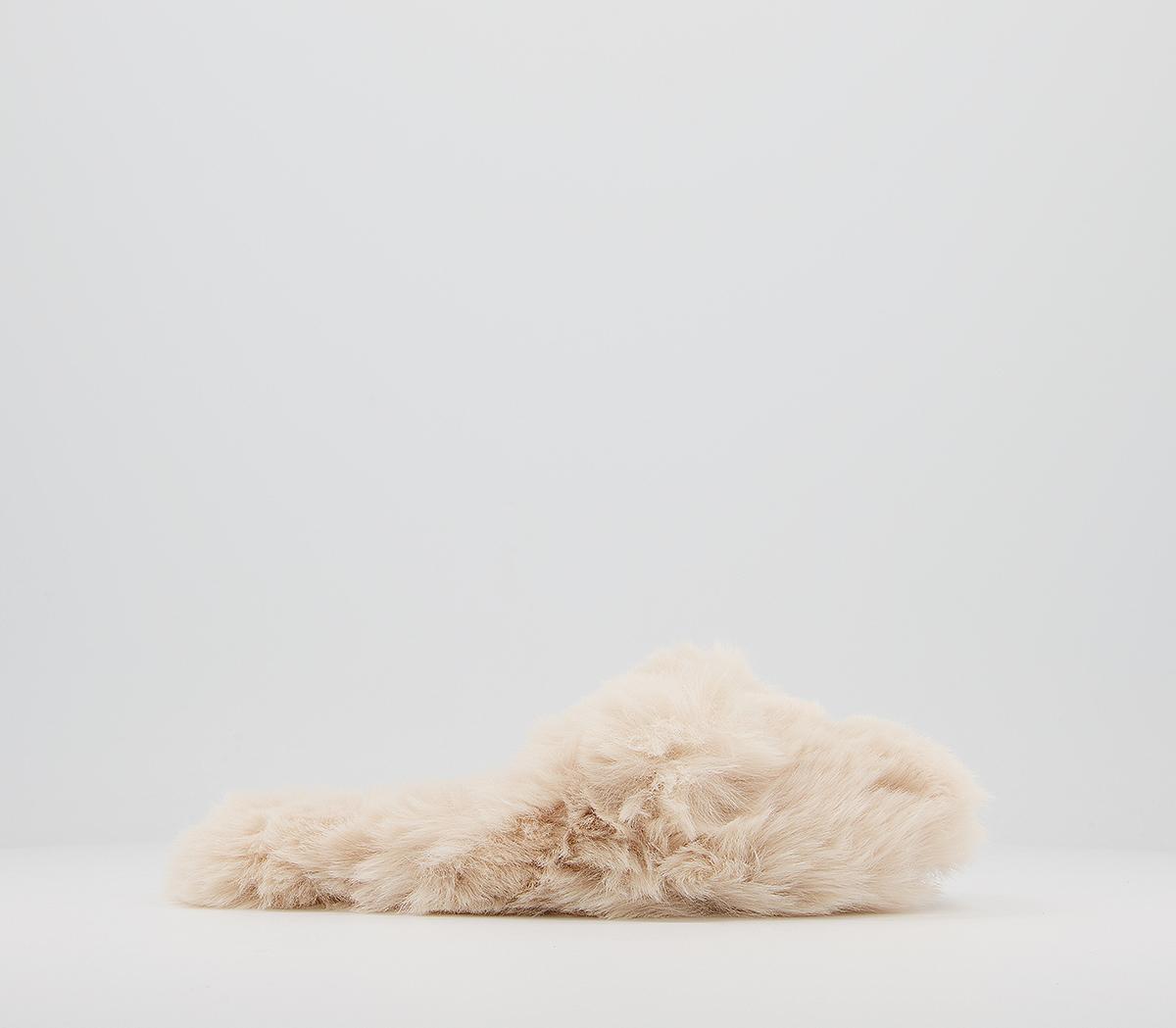 Cosy Fluffy Mule Junior Slippers