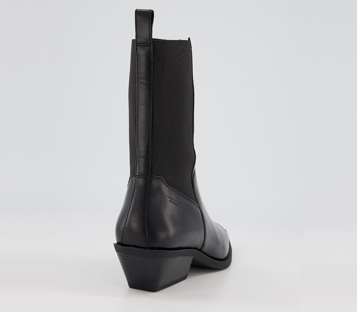 Vagabond Shoemakers Ally Calf Boots Vagabond Shoemakers Ally Calf Boots Black