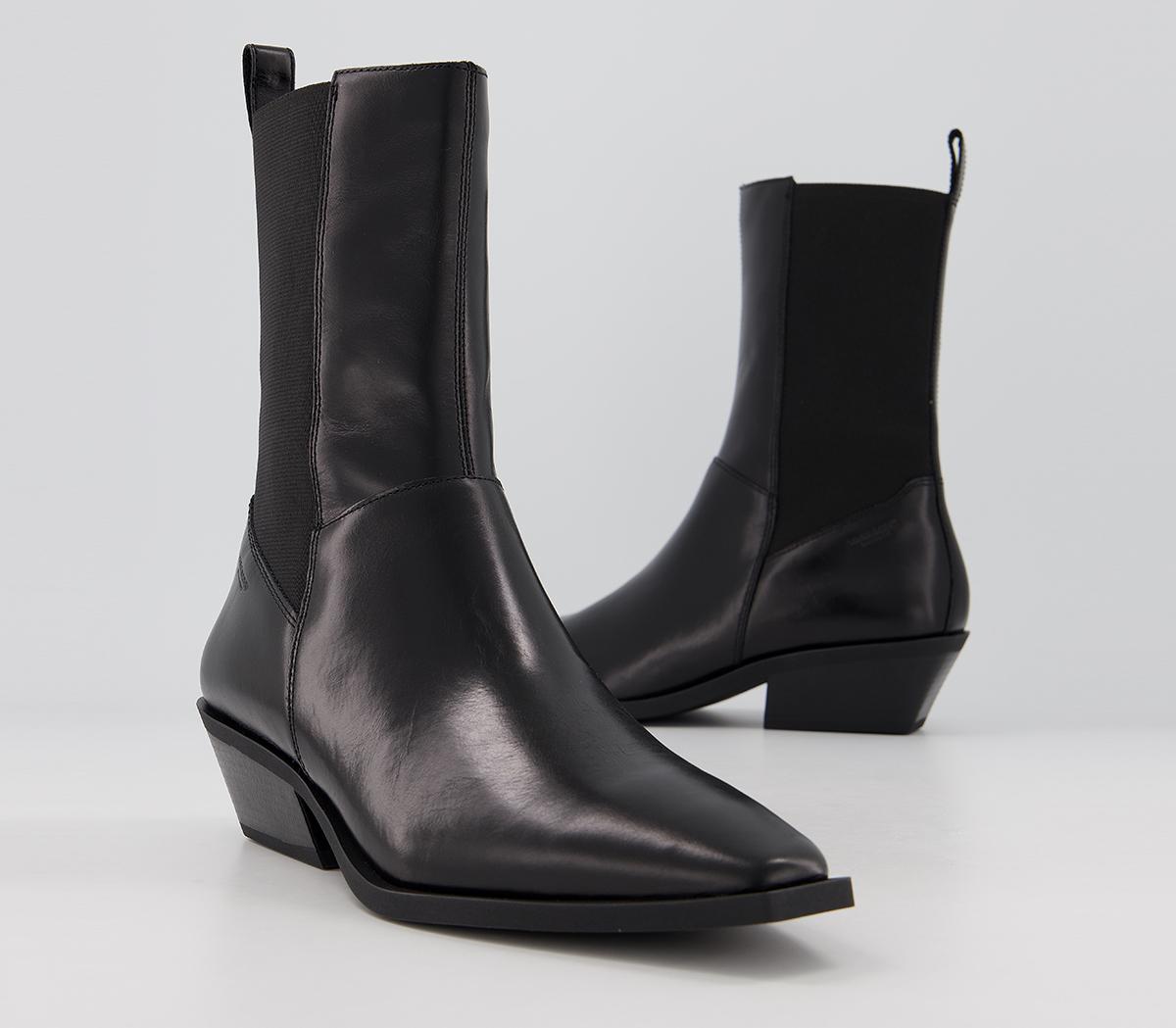 Vagabond Shoemakers Ally Calf Boots Vagabond Shoemakers Ally Calf Boots Black