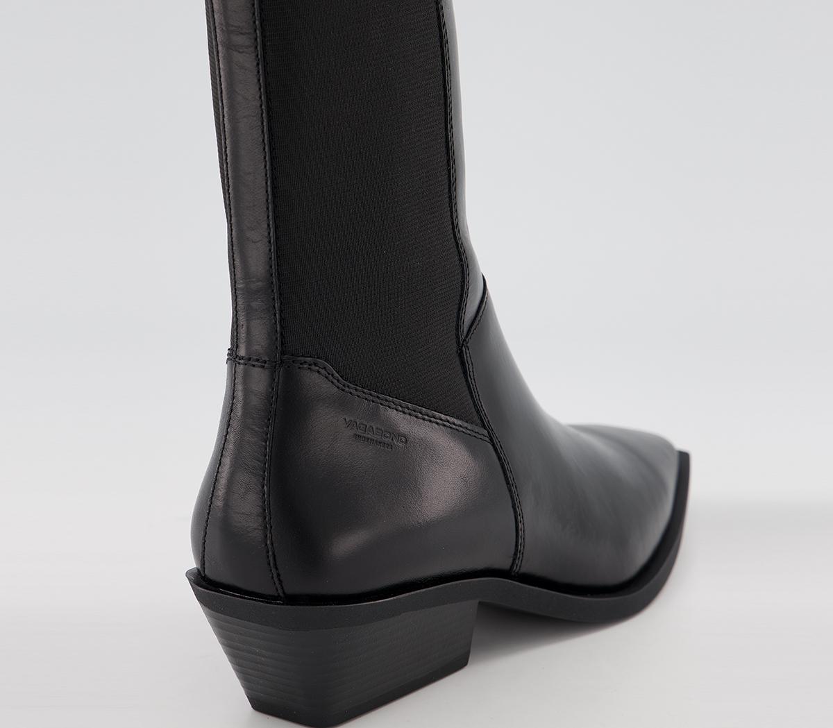 Vagabond Shoemakers Ally Calf Boots Vagabond Shoemakers Ally Calf Boots Black
