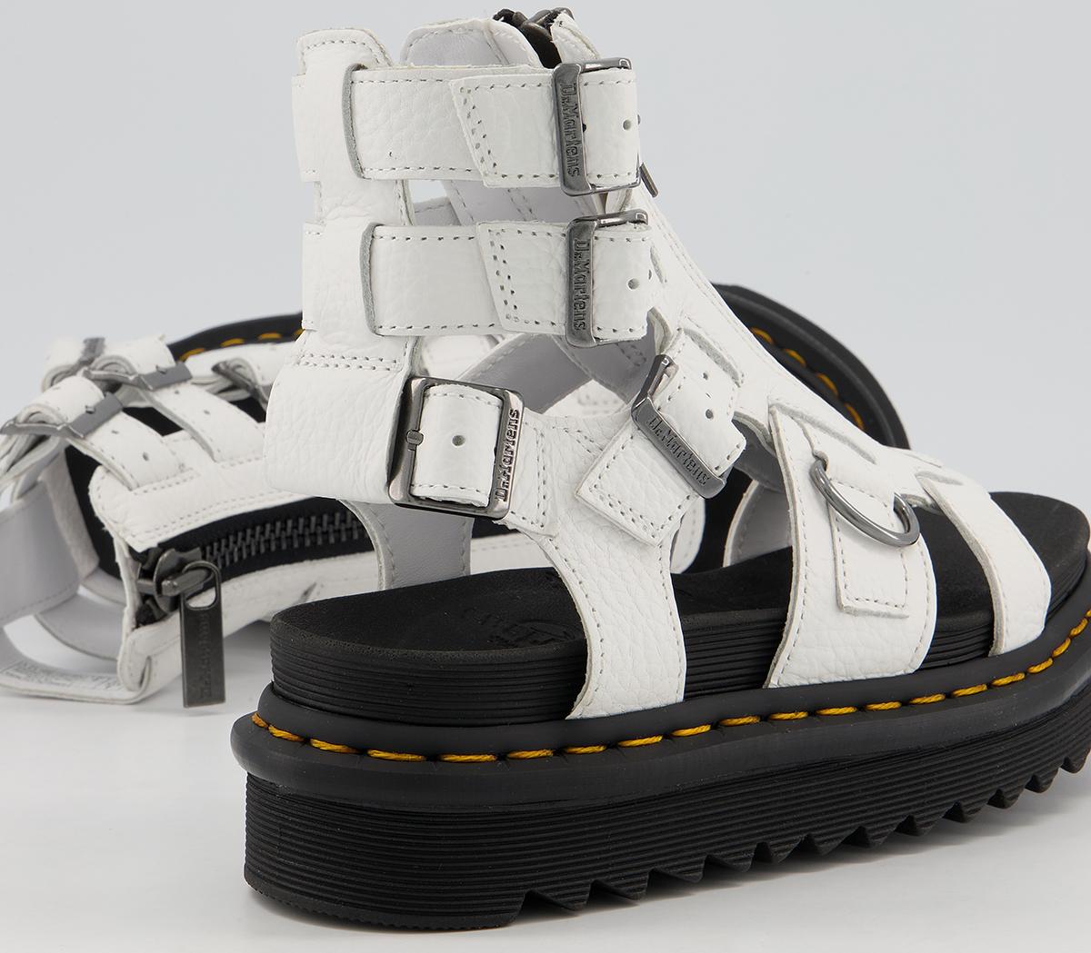 Dr. Martens Olson Sandals White Women’s Sandals