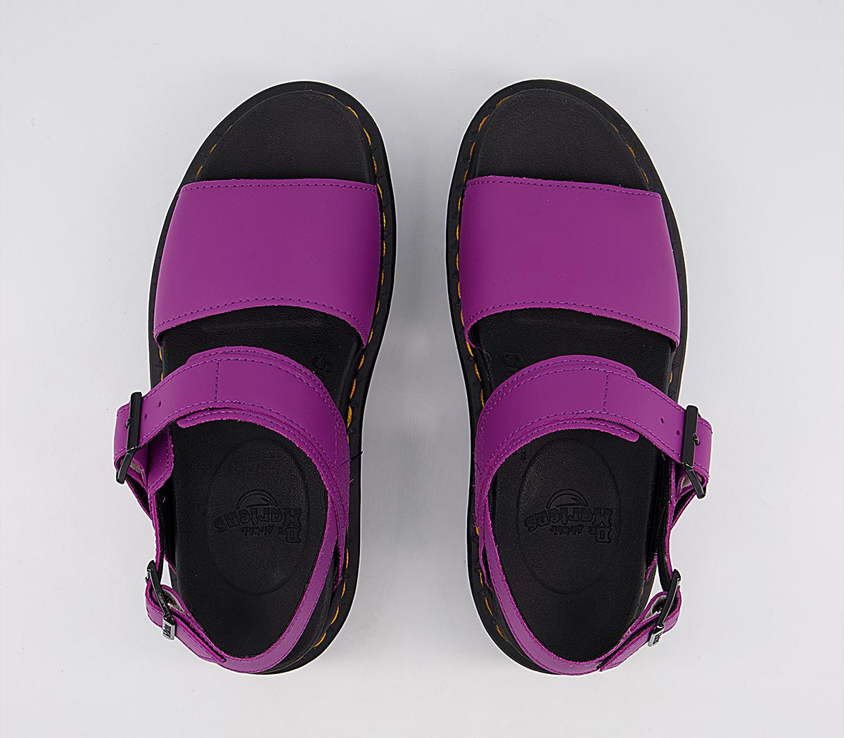Dr. Martens Voss Quad Sandals Bright Purple Women’s Sandals