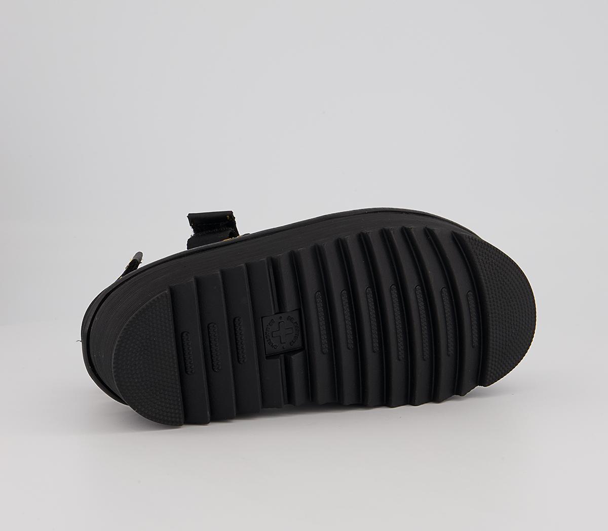 Dr. Martens Kimber Platform Sandals Dr. Martens Kimber Platform Sandals Black Webbing