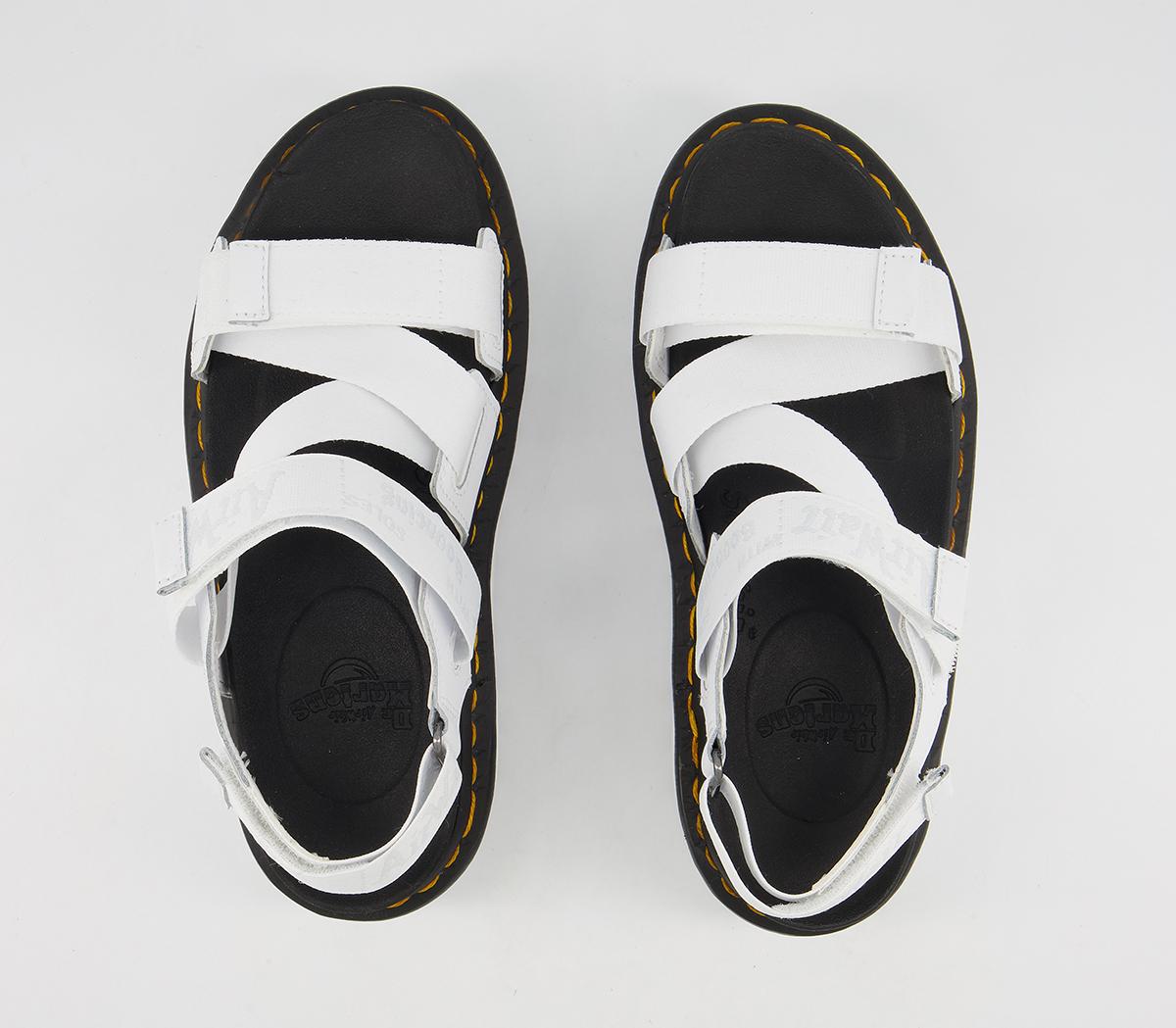 Dr. Martens Kimber Sandals Dr. Martens Kimber Sandals White