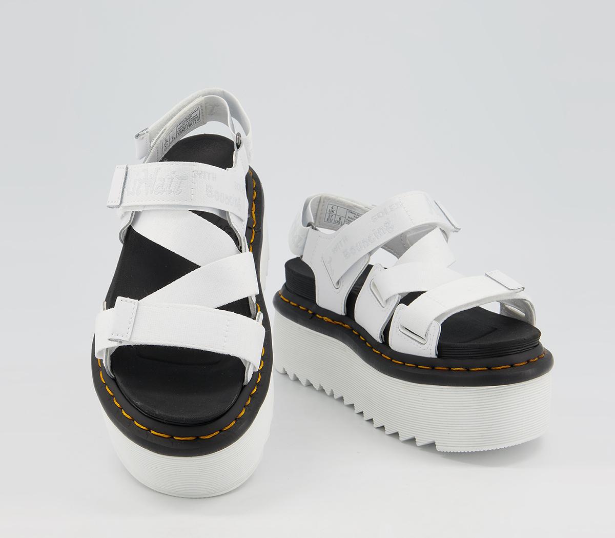 Dr. Martens Kimber Sandals Dr. Martens Kimber Sandals White