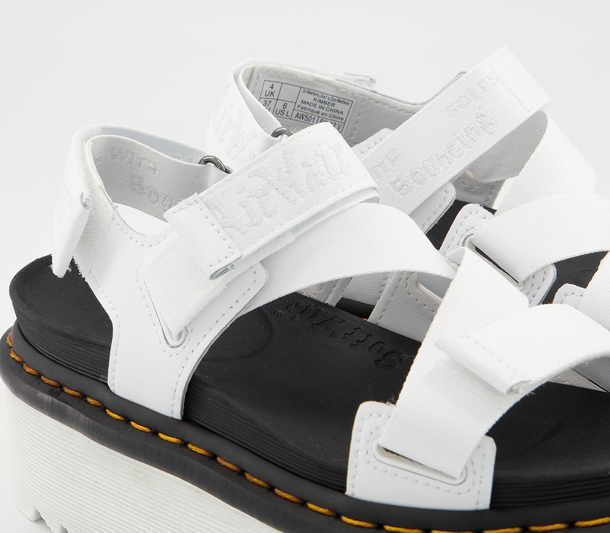 Dr. Martens Kimber Sandals Dr. Martens Kimber Sandals White