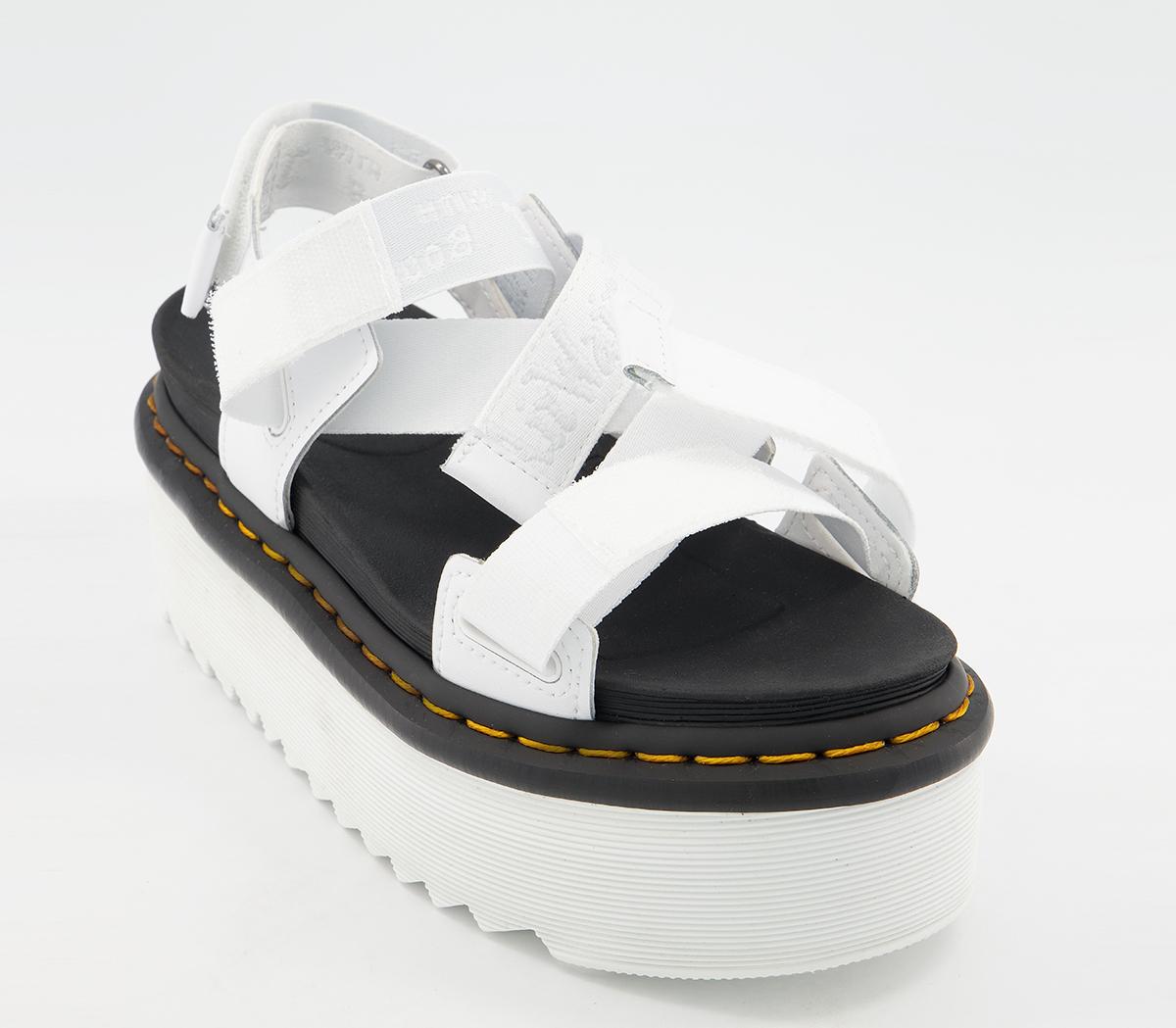 Dr. Martens Kimber Sandals Dr. Martens Kimber Sandals White