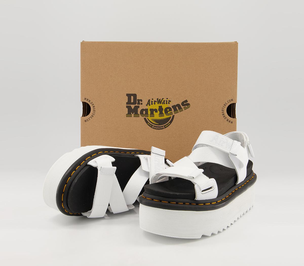 Dr. Martens Kimber Sandals Dr. Martens Kimber Sandals White