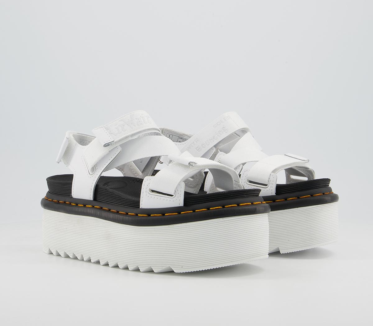 Dr. Martens Kimber Sandals Dr. Martens Kimber Sandals White