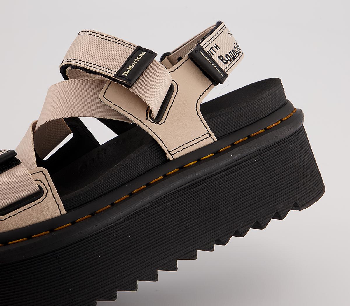 Dr. Martens Kimber Platform Sandals Dr. Martens Kimber Platform Sandals Warmsand Webbing
