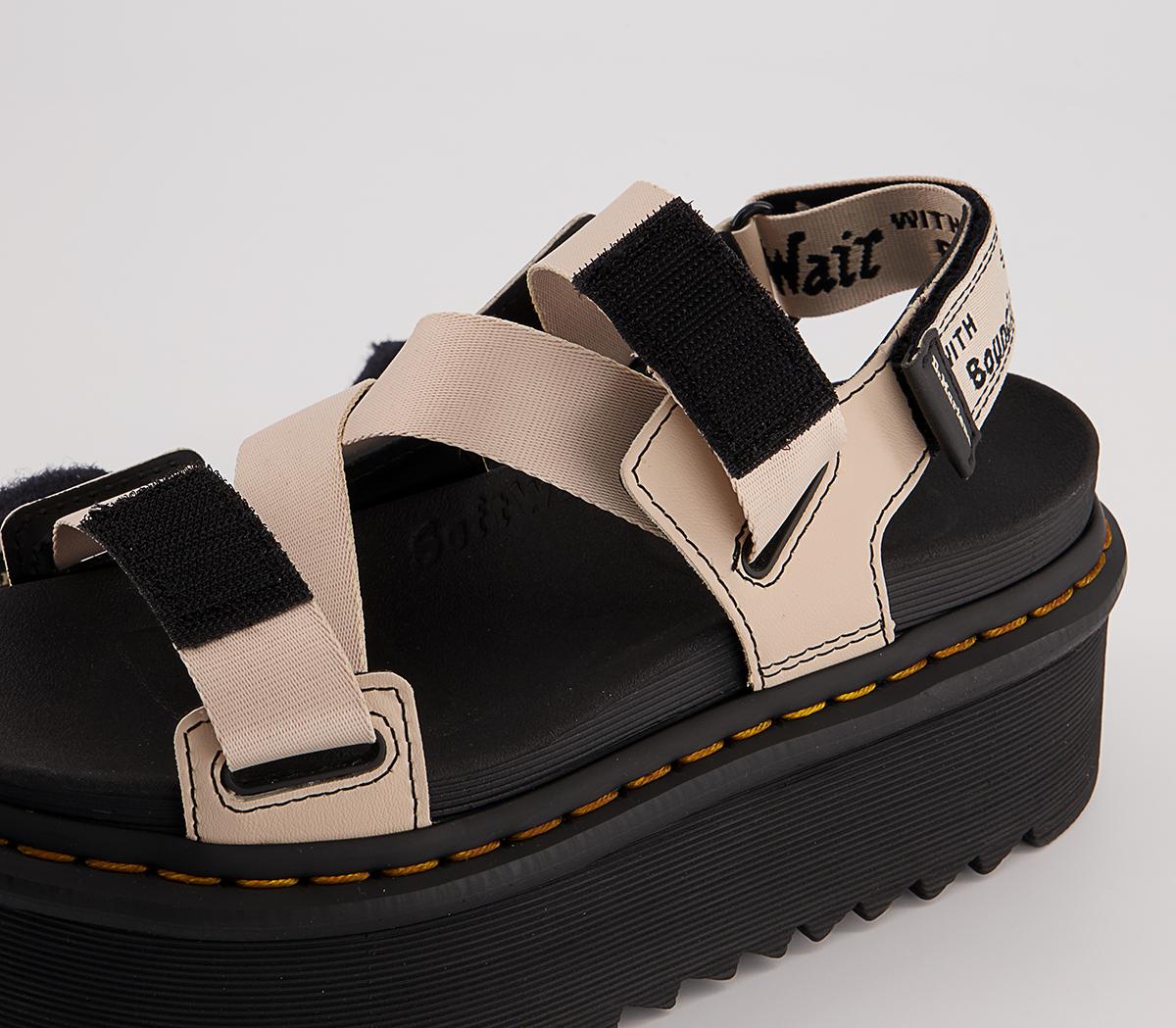 Dr. Martens Kimber Platform Sandals Dr. Martens Kimber Platform Sandals Warmsand Webbing