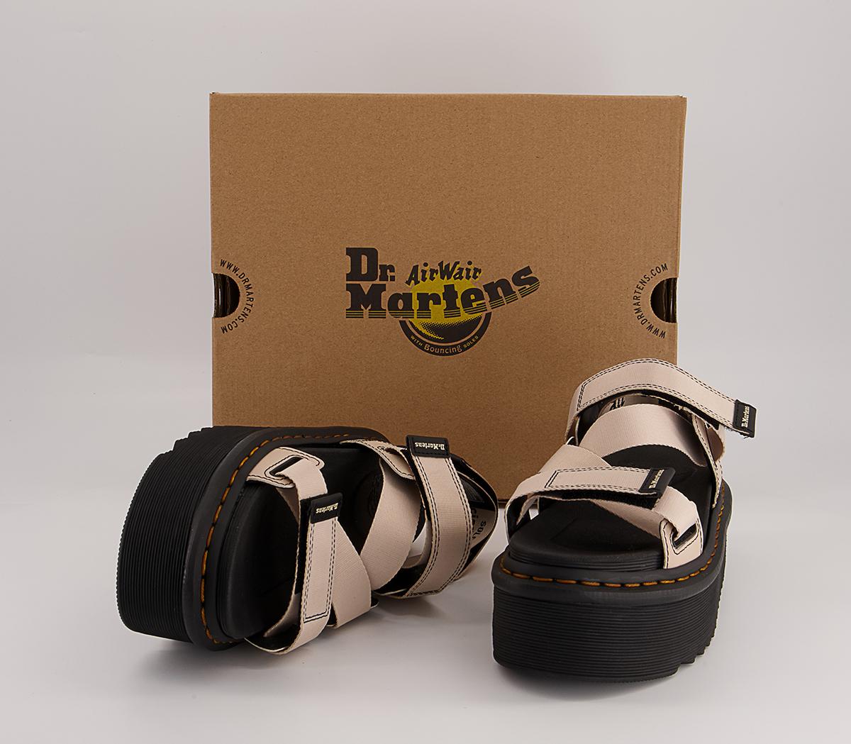 Dr. Martens Kimber Platform Sandals Dr. Martens Kimber Platform Sandals Warmsand Webbing