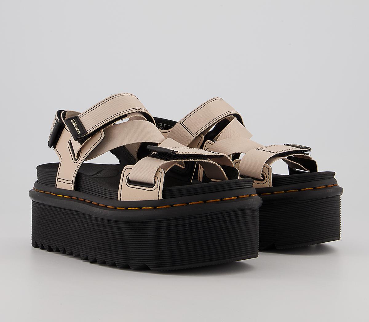 Dr. Martens Kimber Platform Sandals Dr. Martens Kimber Platform Sandals Warmsand Webbing