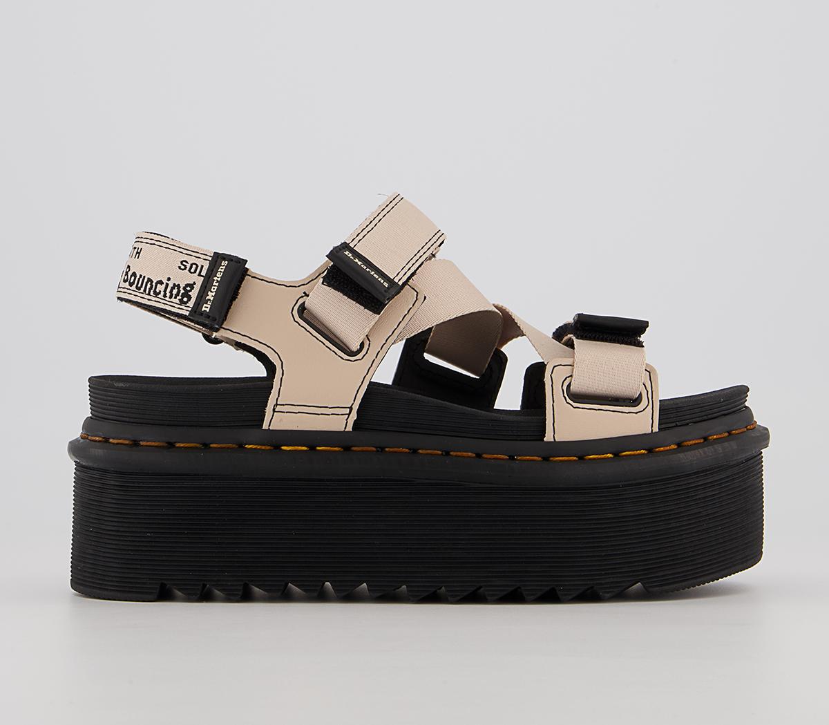 Dr. Martens Kimber Platform Sandals Dr. Martens Kimber Platform Sandals Warmsand Webbing