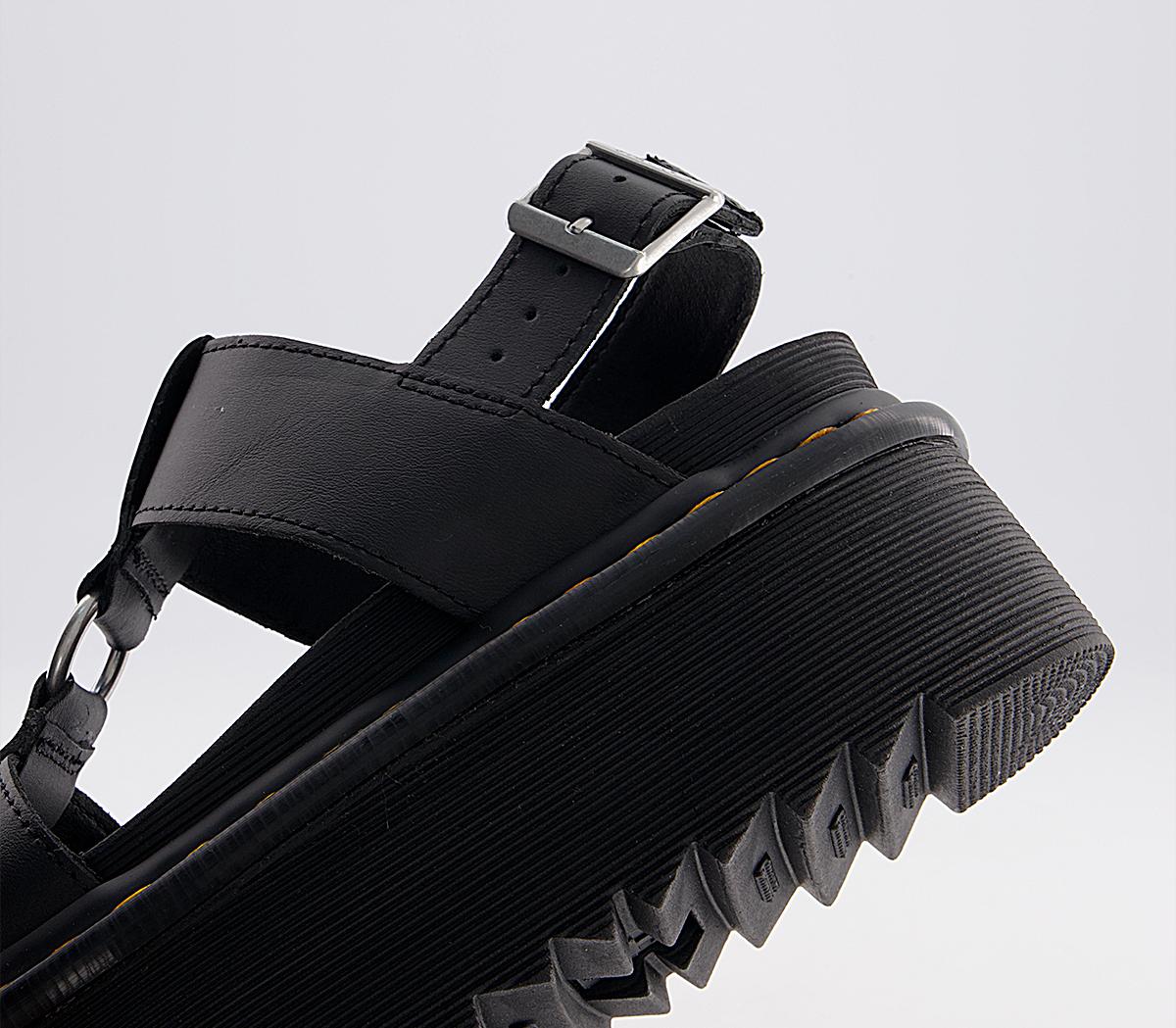 Dr. Martens Francis Sandals Black - Women's Sandals