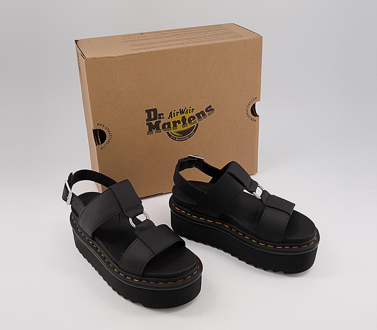 Dr. Martens Francis Sandals Black - Women's Sandals