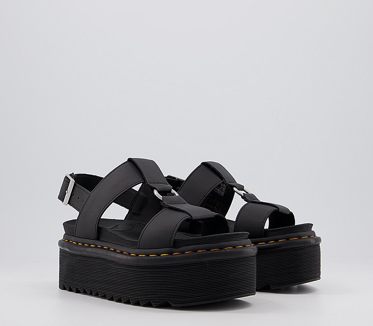 Dr. MartensFrancis SandalsBlack