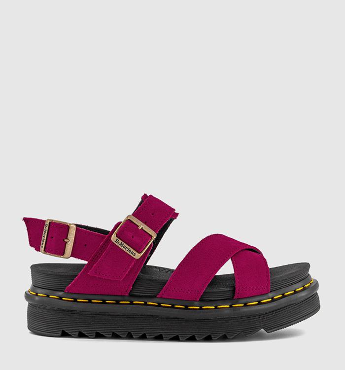 Dr. Martens Voss II Sandals Fuchsia Pink