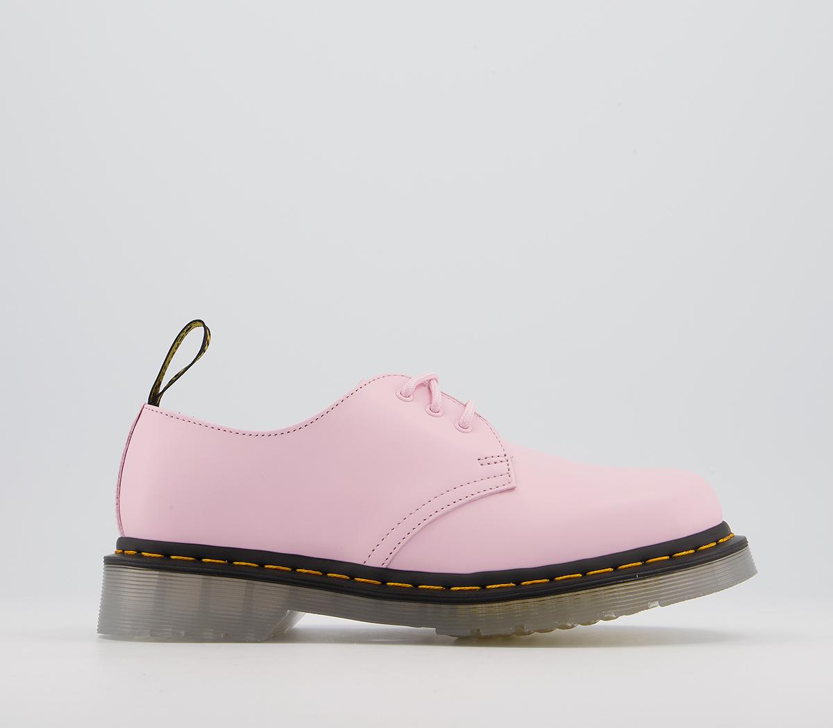 Dr. Martens 1461 Ice 3 Eye Shoes Pale Pink - Flat Shoes for Women