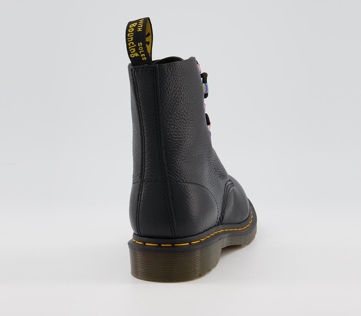 Dr. Martens1460 Iridescent Hardware BootsBlack