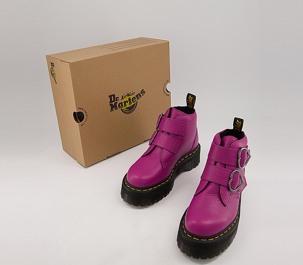 Dr. MartensDevon Heart BootsFuchsia