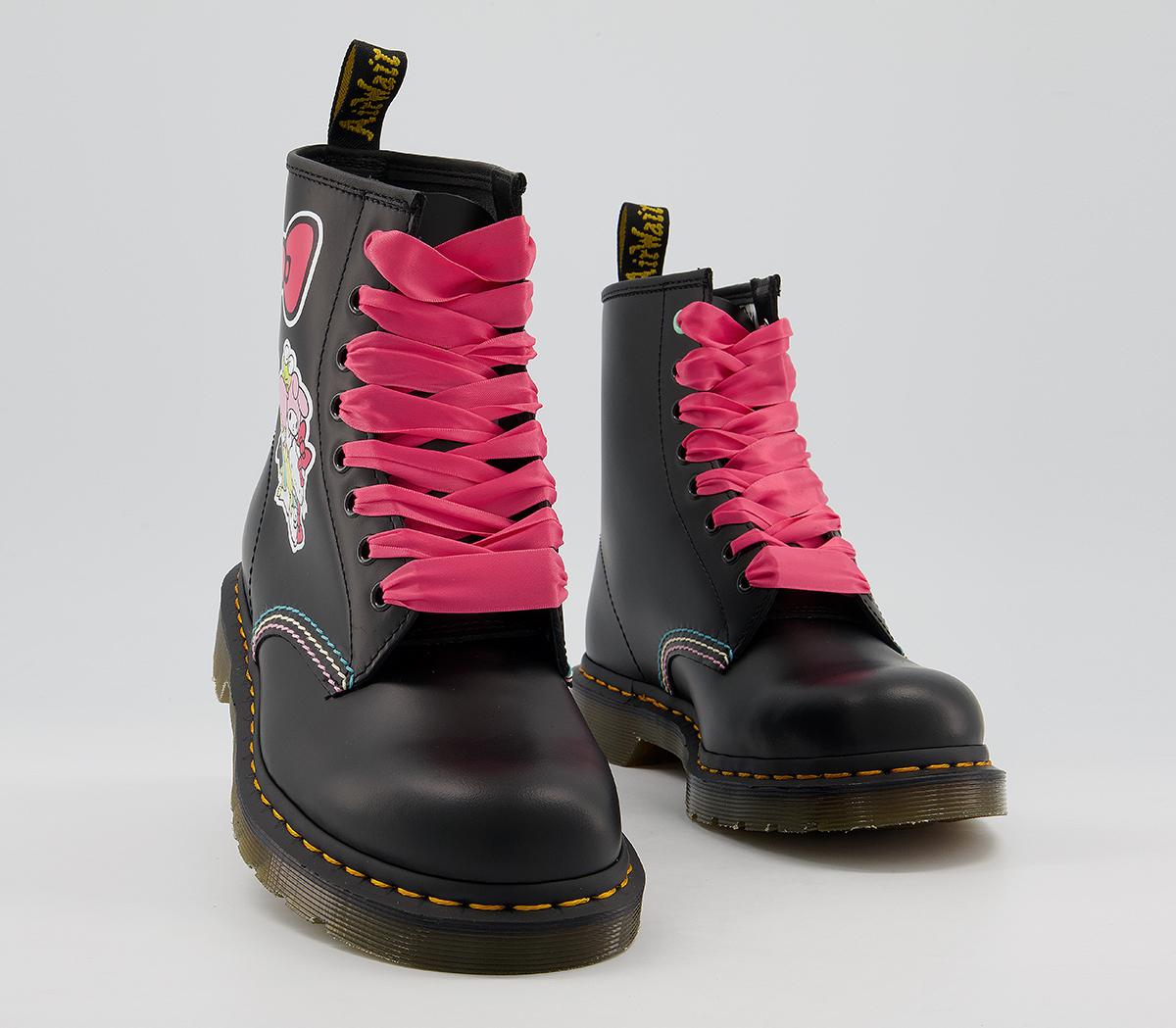 Dr. Martens 1460 Hello Kitty & Friends Boots Black - Womens