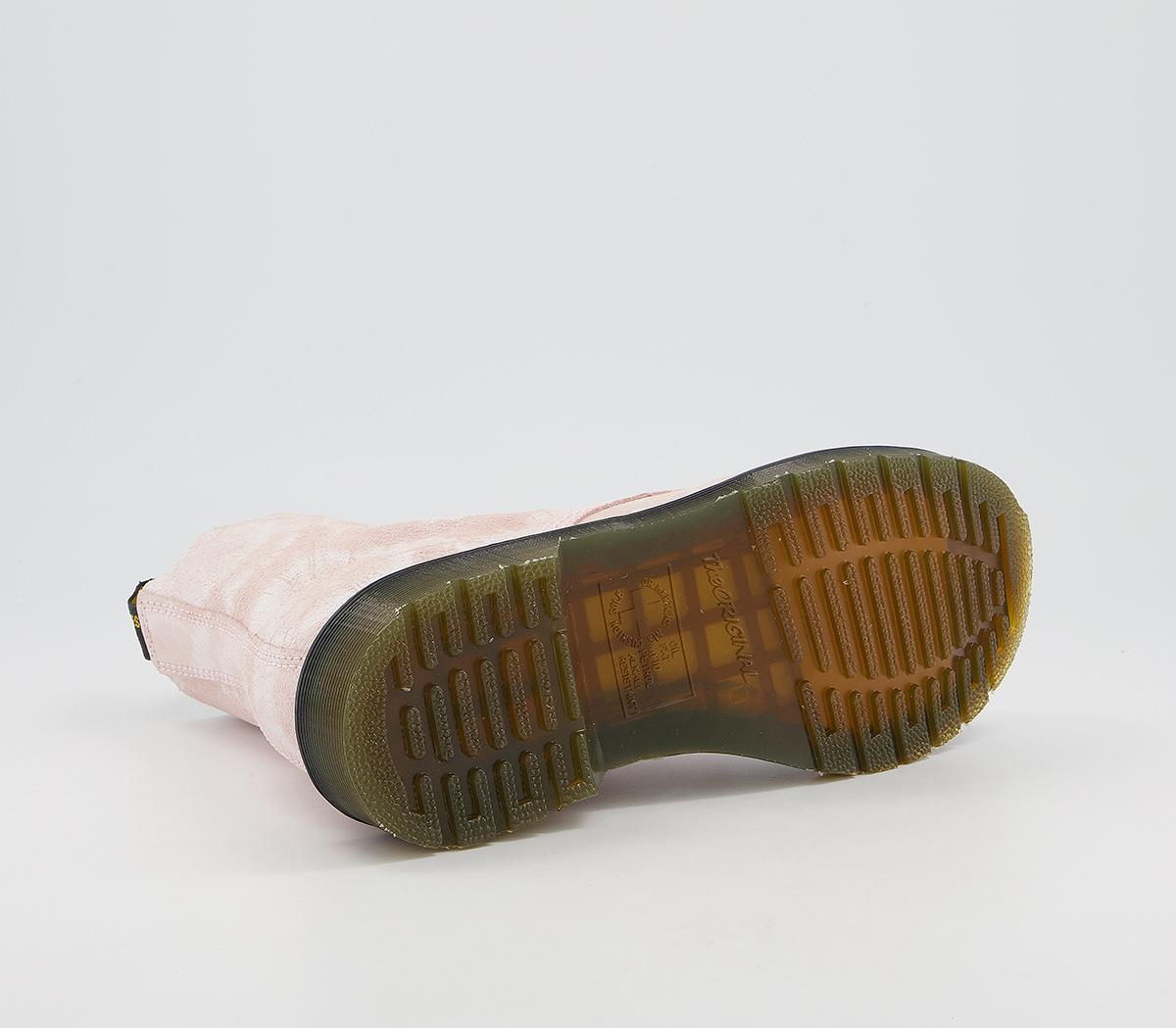 Dr. Martens1460 8 Eye Tie Dye BootsShell Pink White