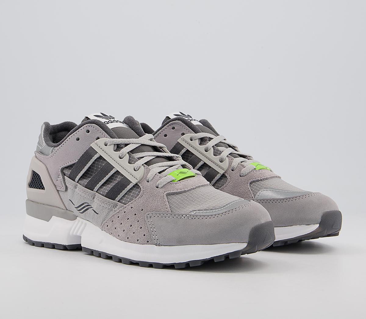 adidas Zx 10000c Trainers adidas Zx 10000c Trainers Clear Grey Core Black