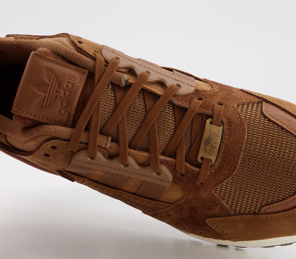 adidas Zx 10000c Trainers Schokohase Wild Brown Cream White