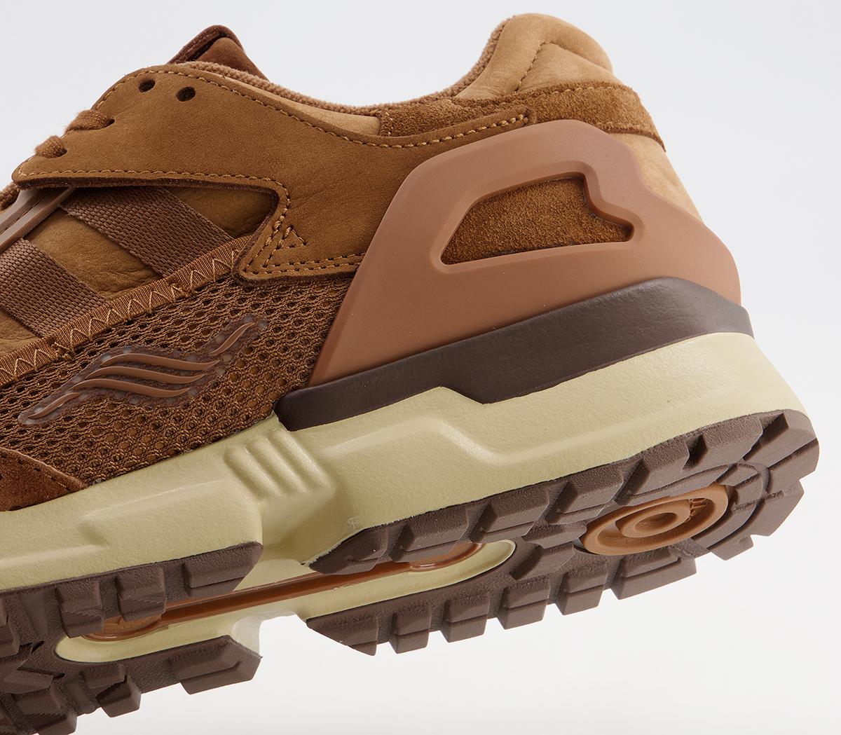 adidas Zx 10000c Trainers Schokohase Wild Brown Cream White