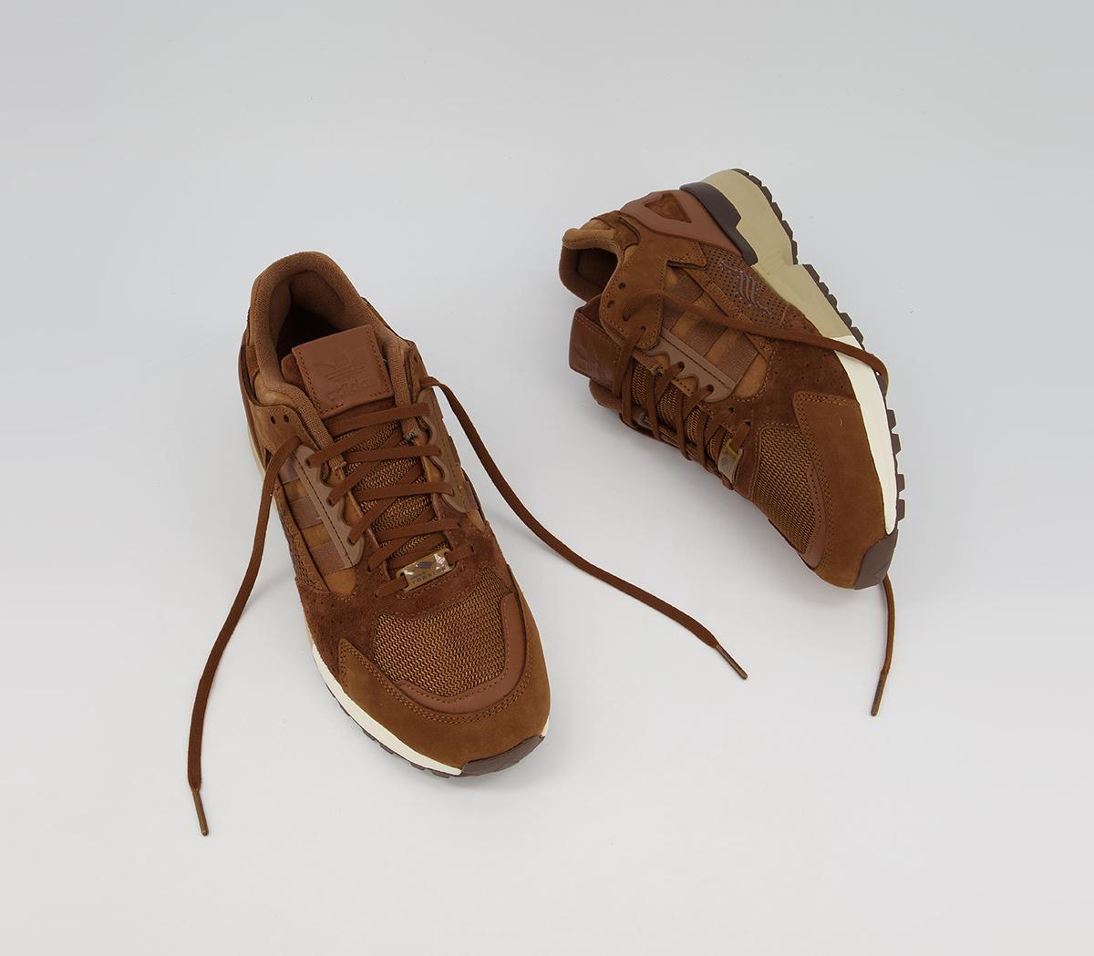 adidas Zx 10000c Trainers Schokohase Wild Brown Cream White