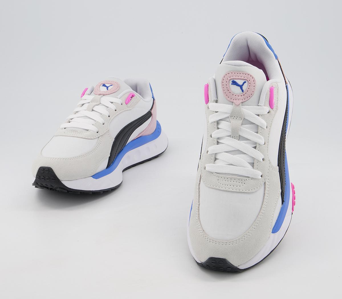 Puma Wild Rider Trainers Puma Wild Rider Trainers Puma White Pink Lady