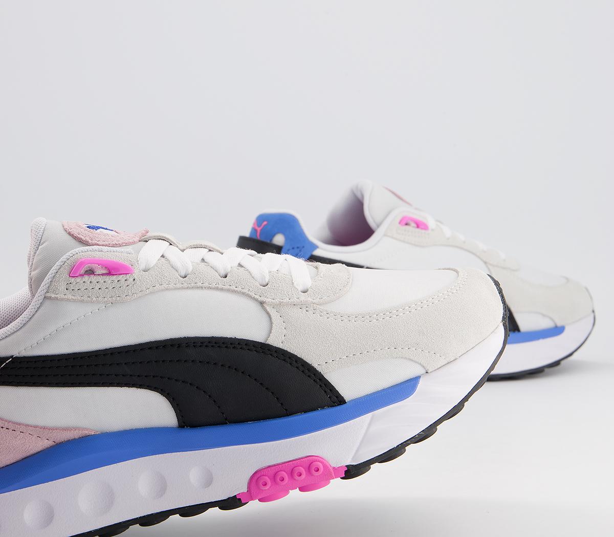 Puma Wild Rider Trainers Puma Wild Rider Trainers Puma White Pink Lady