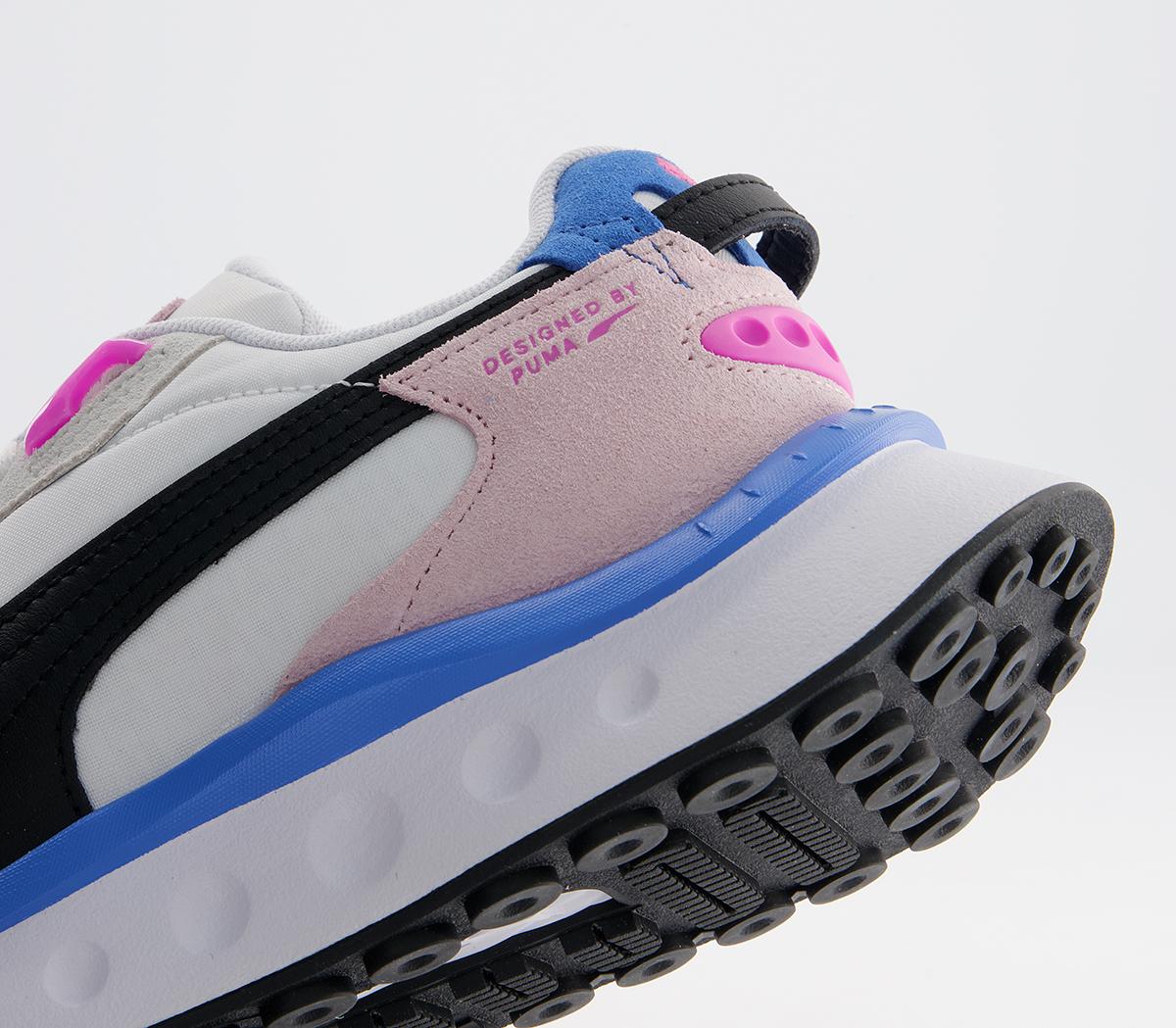 Puma Wild Rider Trainers Puma Wild Rider Trainers Puma White Pink Lady