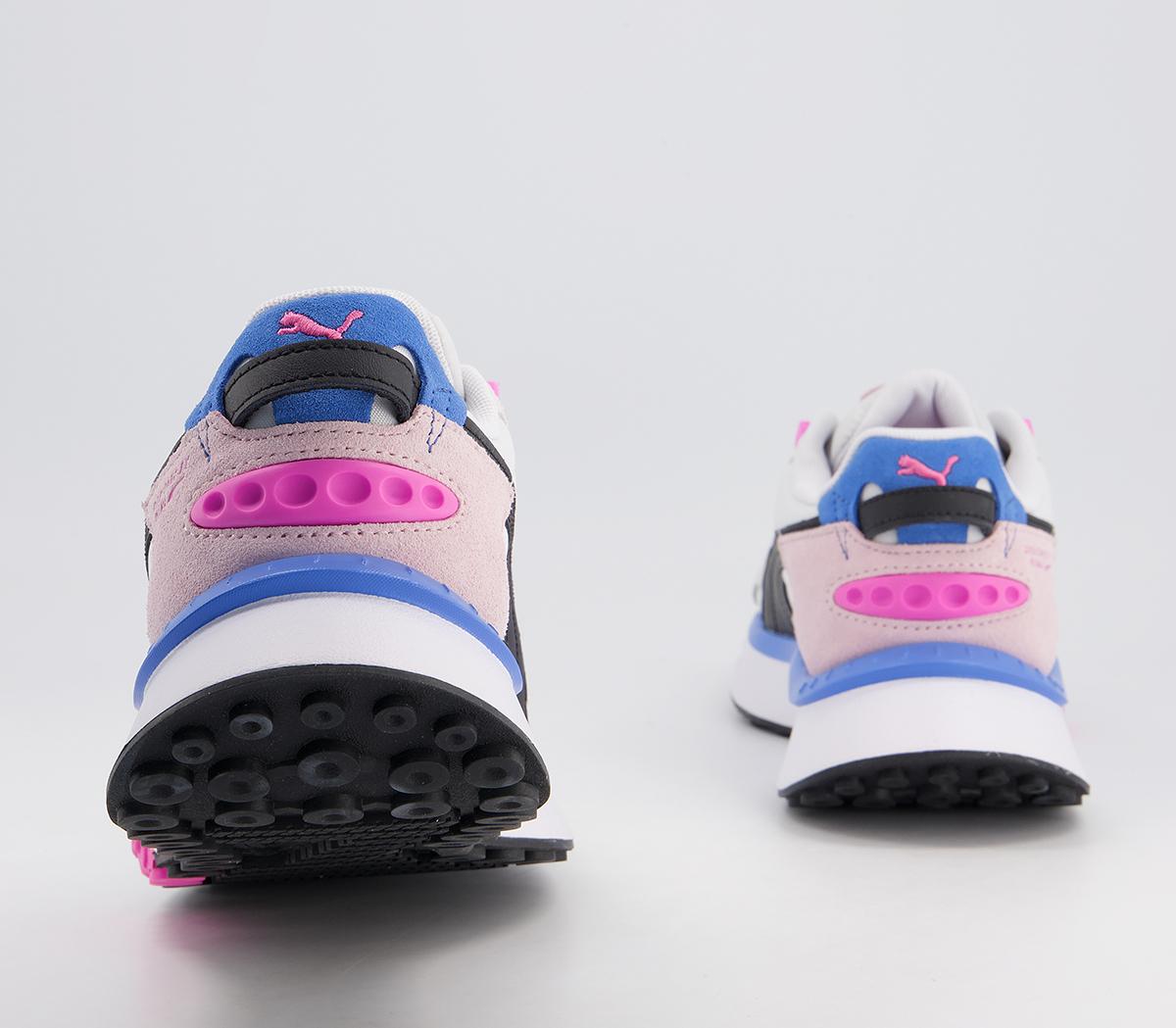 Puma Wild Rider Trainers Puma Wild Rider Trainers Puma White Pink Lady
