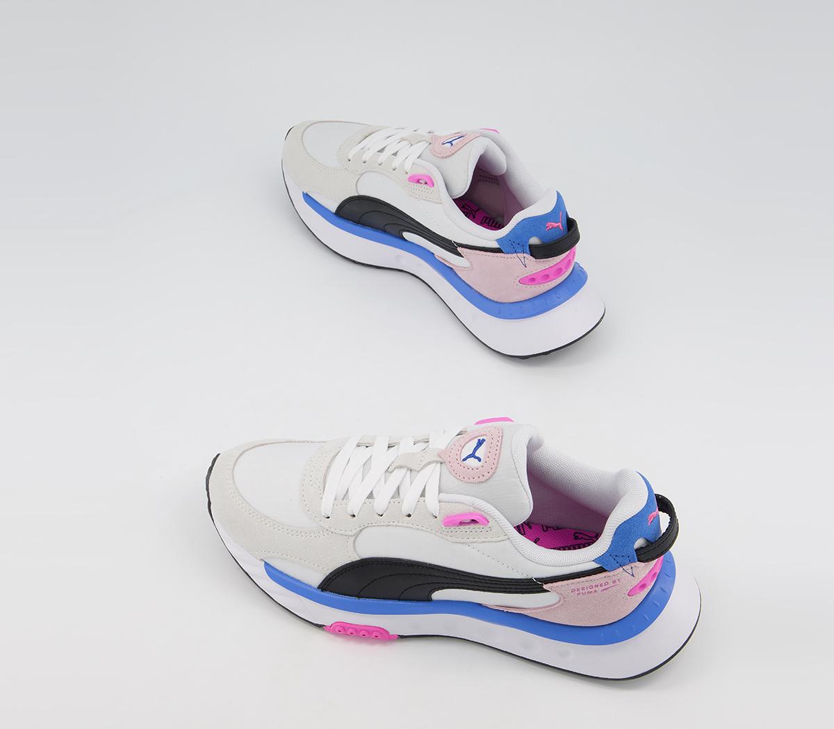 Puma Wild Rider Trainers Puma Wild Rider Trainers Puma White Pink Lady