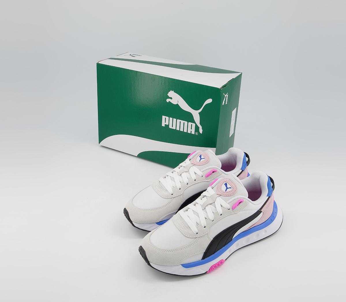 Puma Wild Rider Trainers Puma Wild Rider Trainers Puma White Pink Lady