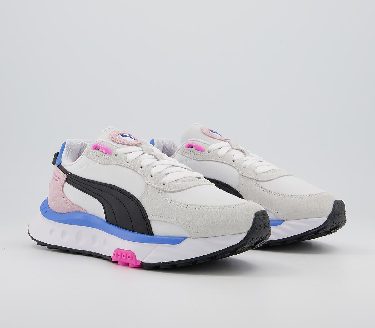 Puma Wild Rider Trainers Puma Wild Rider Trainers Puma White Pink Lady